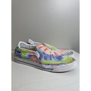 Nike Women's Size 11 Court Legacy CZ1752-900 Multicolor Tie Dye Slip On Sneakers
